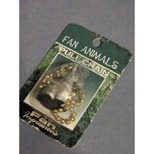 Fan Pull Chain Accessory Scottie Dog Prime/Home Impressions Beaded Chain NEW
